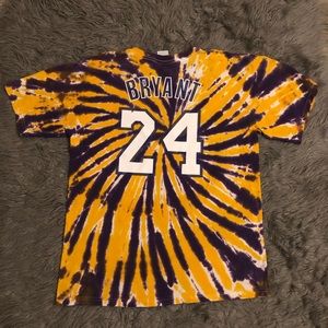 lakers tie dye shirt